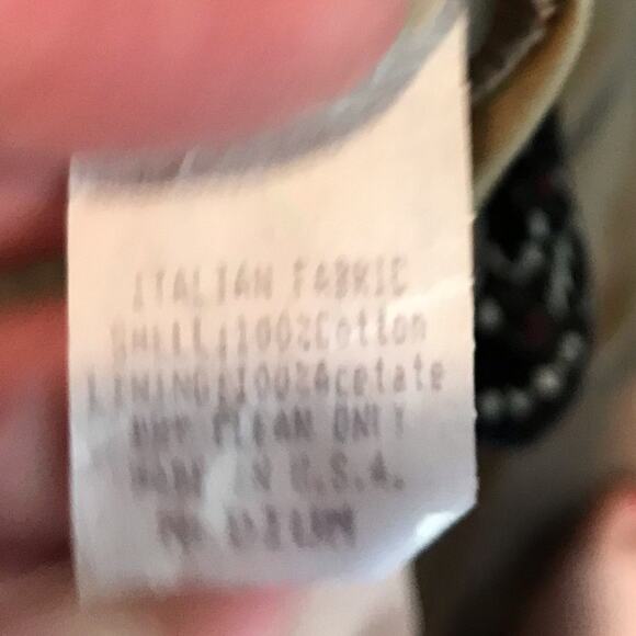 Vintage Small World Multicultural Tapestry Vest M - Picture 6 of 6